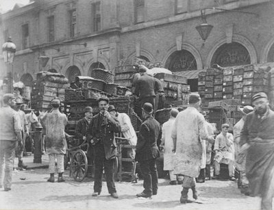 Billingsgate-Markt, 1893 von Paul Martin